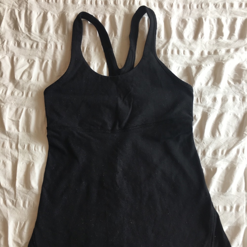 lululemon black tank